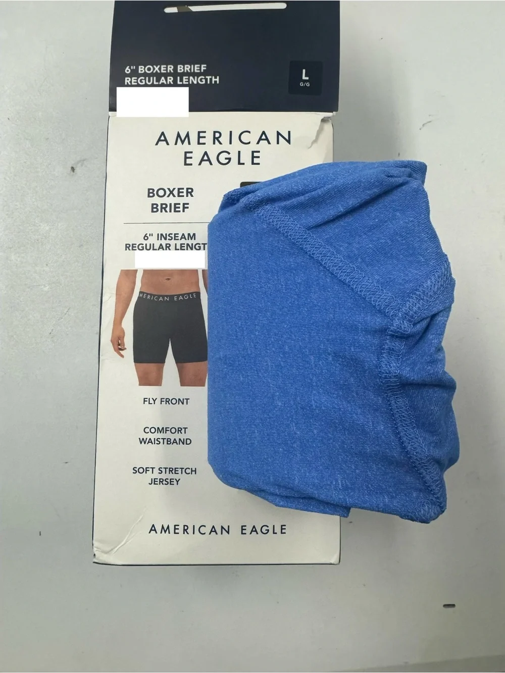 American Eagle Outfitters Blue Men's Boxer Brief - New Unfolded